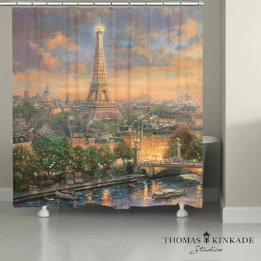 Thomas Kinkade A Winter Retreat Memory Foam Rug