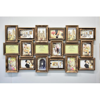 Brown Collage Picture Frame - Frames Included: 1