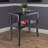 Alameda One Lower Shelf Console Table in Walnut/Brown, 28.94'' H X 29.86'' W X 14.31'' D