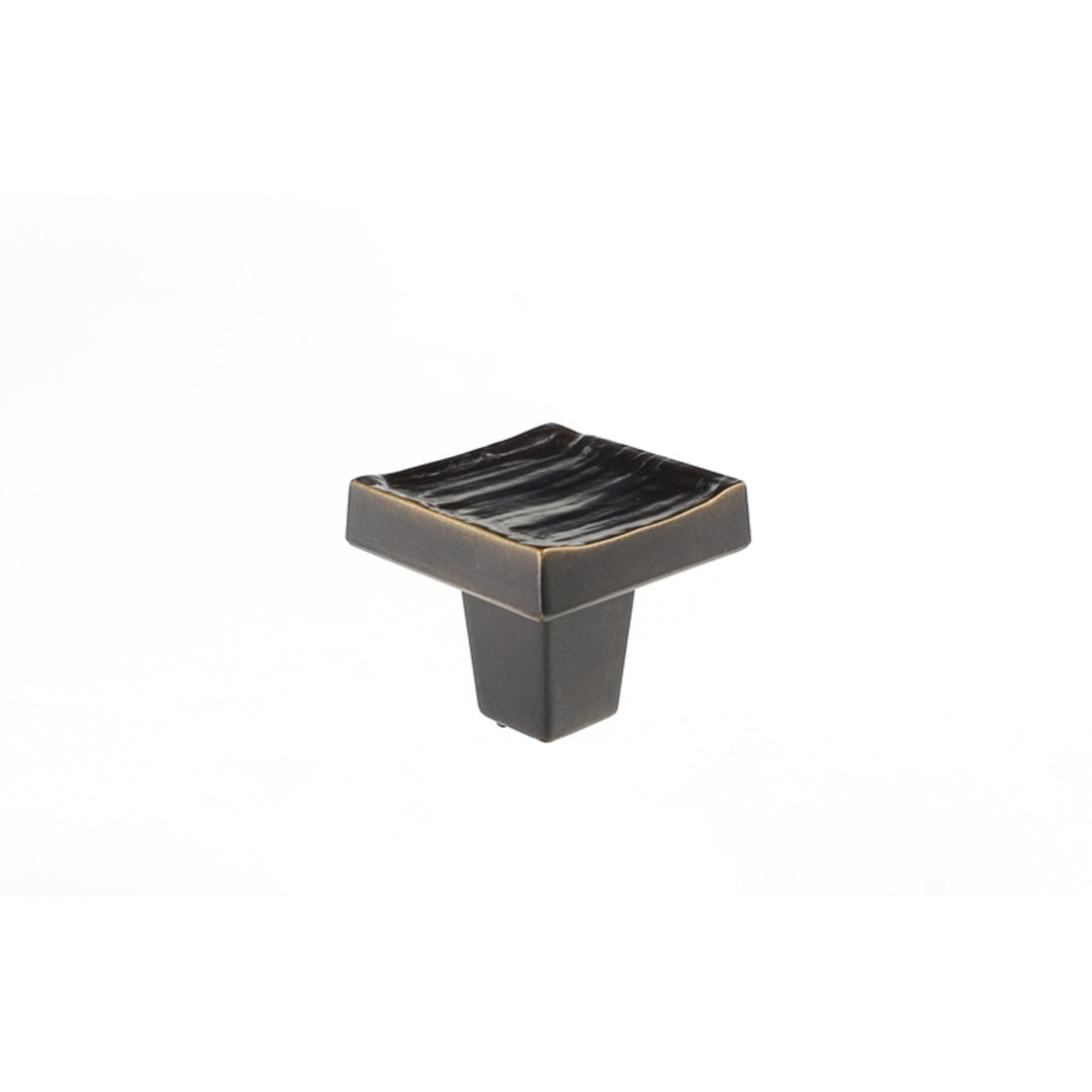 Forged 3 Square Knob Du Verre Hardware 