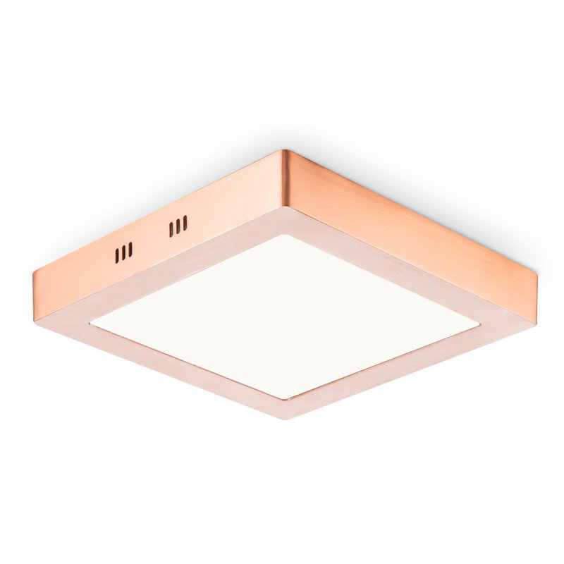 Courtney LED Flush Mount, Copper