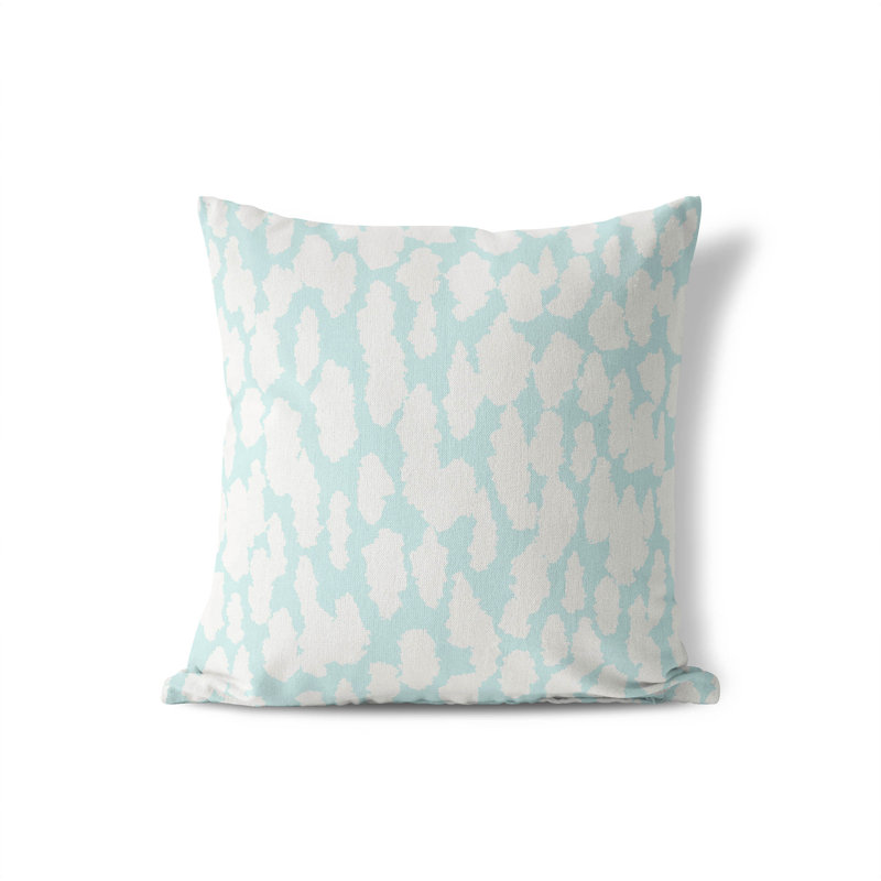 Coussin Animal, Bleu clair / bleu, H 20 po x l 20 po