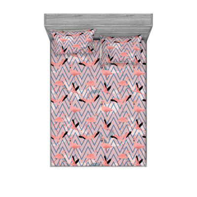 Drap-housse et taies décoratives 3 pièces Ambesonne