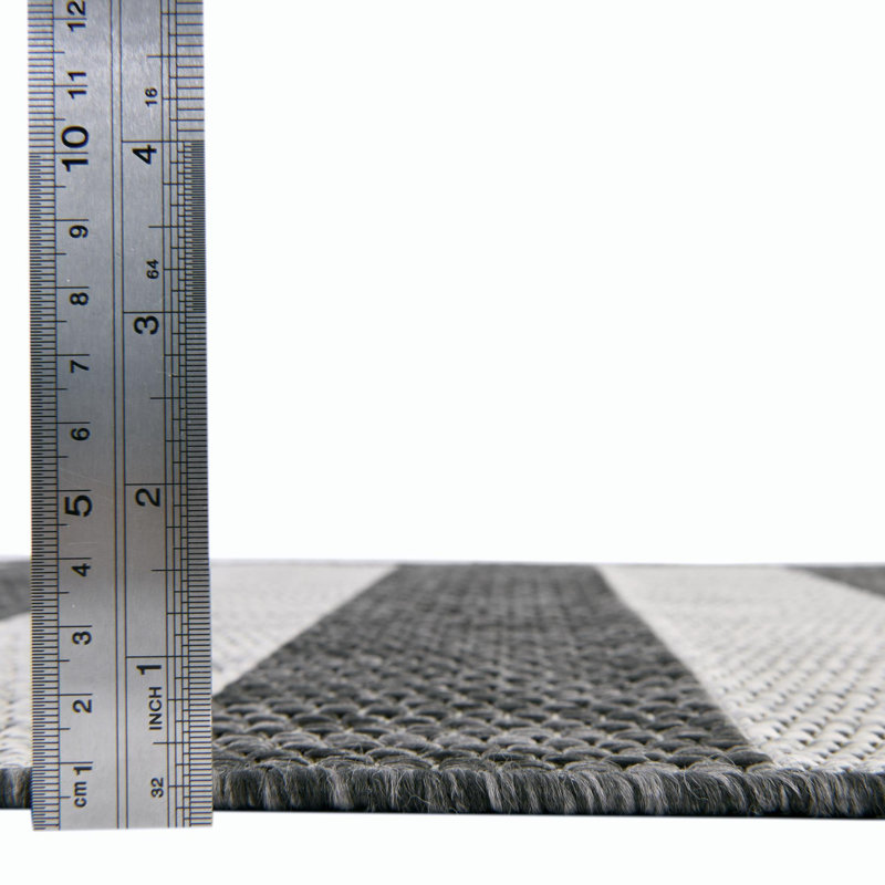 Tapis d'extérieur scintillant couleur étain, Carré 10 pi 8 po