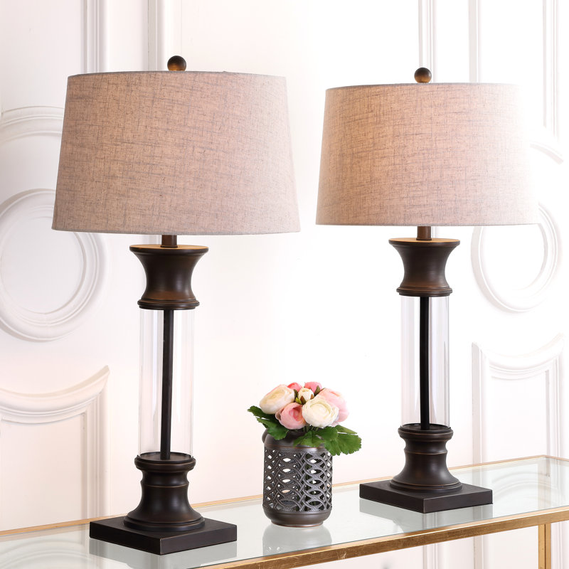 Lavdim Table Lamp, Bronze/Clear