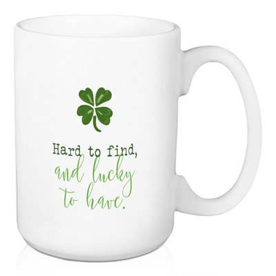 Un bon ami est comme une grande tasse à café pour trèfle à feuilles Martinelli