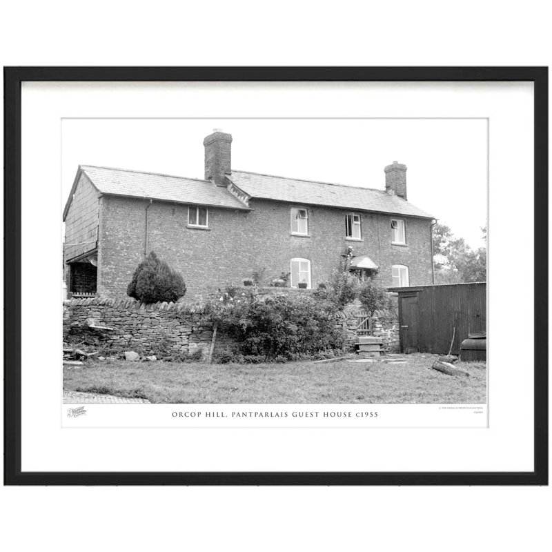 Orcop Hill, Pantparlais Guest House C1955 by Francis Frith - Single Picture Frame Print, 60cm H x 80cm W x 2.3cm D