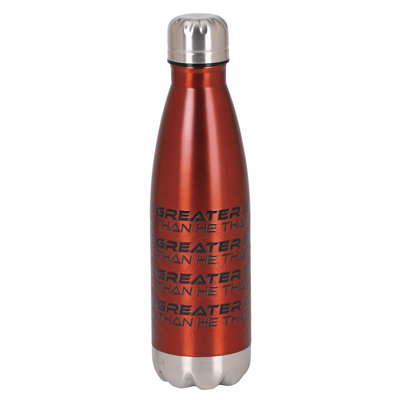 Water Bottle Greater Is He 17 Oz