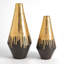 Gold Drip Vase-Lg-101960980