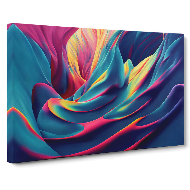 Celebrated Modern Abstract - Wrapped Canvas, 50cm H x 76cm W x 3cm D