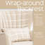 Fauteuil à oreilles large en velours Widad 31,5 po-1860070491