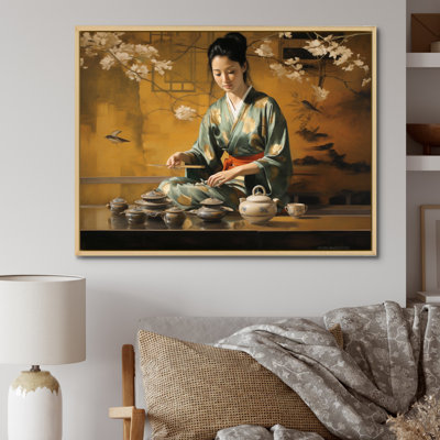 Asian Art Tea Ceremony III " Asian Art Tea Ceremony III "