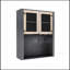 Armoire à vin pour le salon, la salle à manger Armoire robuste et durable: l 31,5 po x P 15,75 po x H 31,5 po