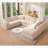 Boneless 8 - Piece Compression Upholstered Sectional-603371968
