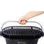 Plaque chauffante ovale en fonte - Barbecue portatif pour le camping et les barbecues 100% fer, enduit d'émail, avec contrôle de la température, chasse à la chaleur, rétention de chaleur, émaillé, grattage