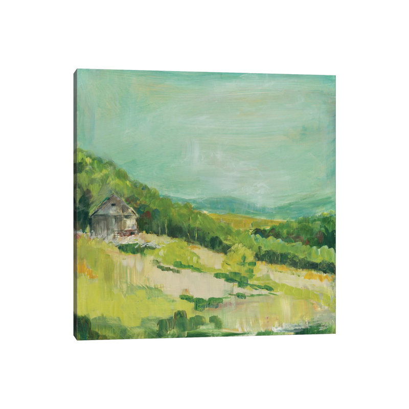 Upper Fields 1 Piece Wrapped Canvas Painting, 45.72 cm H x 45.72 cm W
