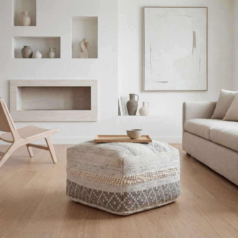 Casiodoro Upholstered Pouf
