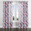 Rideaux pour chambre à coucher Country Farmhouse - Rideau à œillets Patchwork Balliro - 1 panneau-341279904-341279907