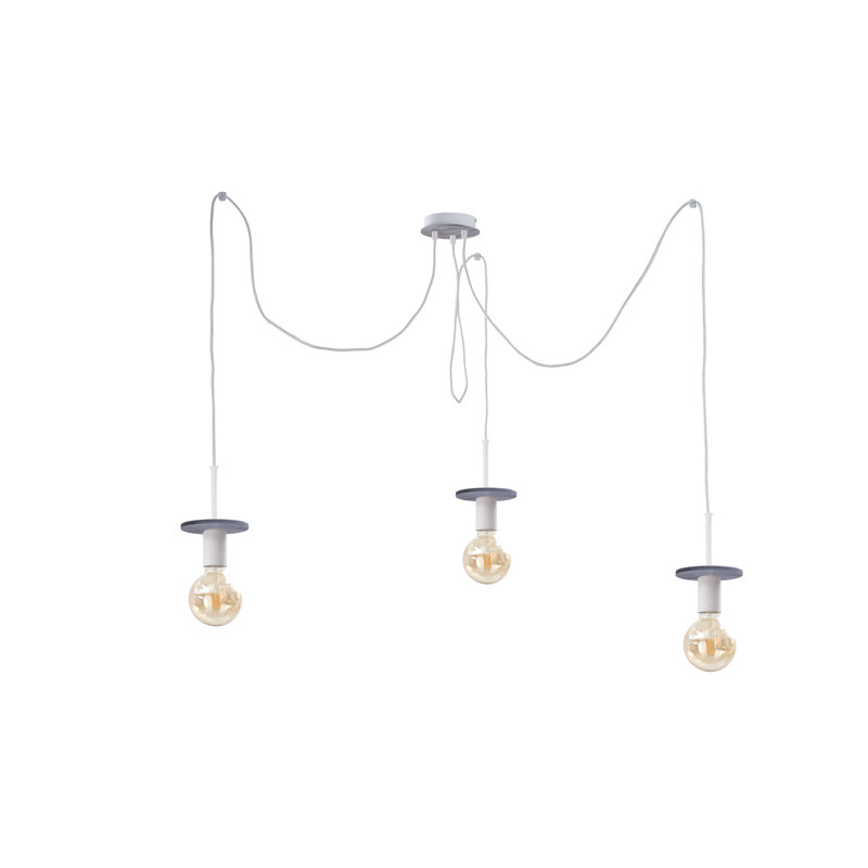 Talmo 3 - Light Cluster Pendant, Grey