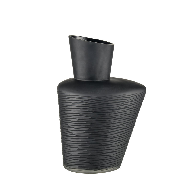 Tuxedo Vase - Small, 11.5" H x 7.75" W x 6" D
