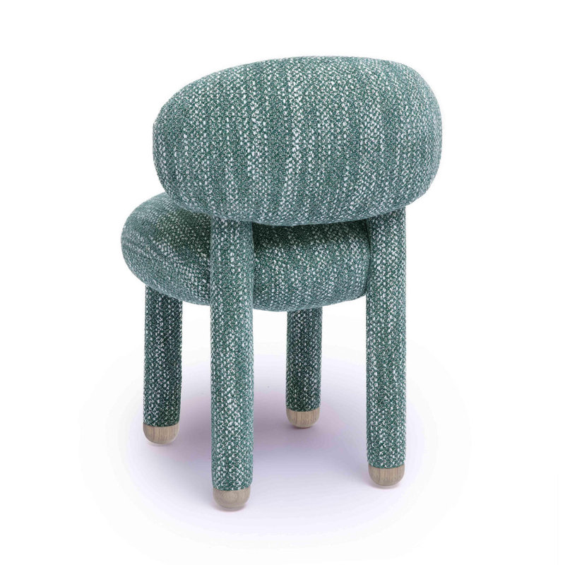 Chaise d'appoint Angela Nubby Performance, Sarcelle