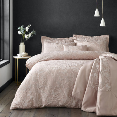 HAWORTH Cotton Blend Floral Duvet Cover Set with Pillowcases Included