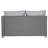 Meta Wicker Left Arm Loveseat