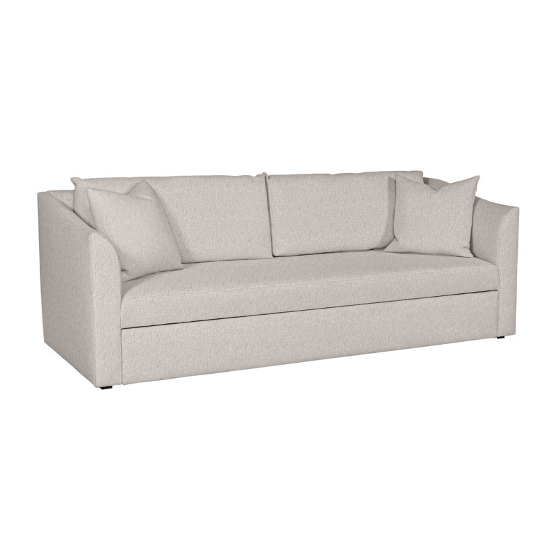 Ease 89.5" Flared Arm Sofa Bed, Navada Granite