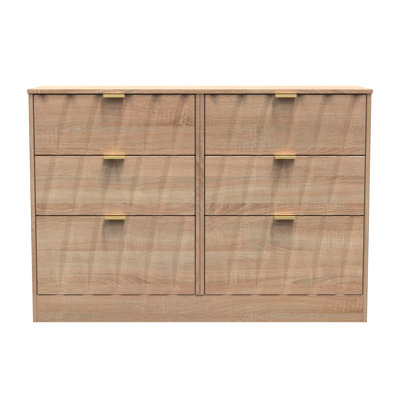 Besmir 115cm W 6 - Drawer Chest of Drawers