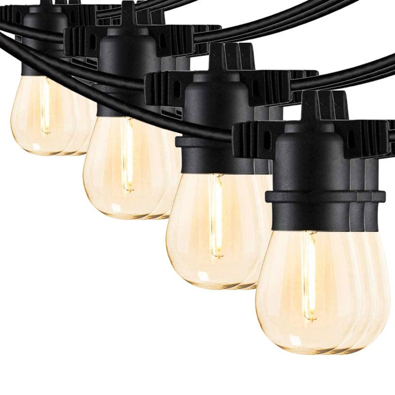 8 - Bulb 288'' Solar Powered String Light