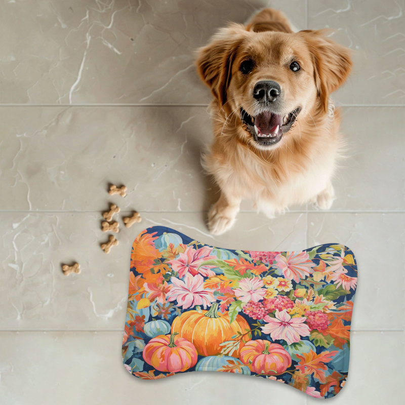 Vibrant Harvest Designs - Tapis d'alimentation en os 1 pièce