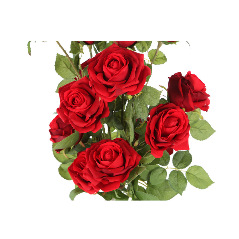 Agencement de fleurs roses avec vase