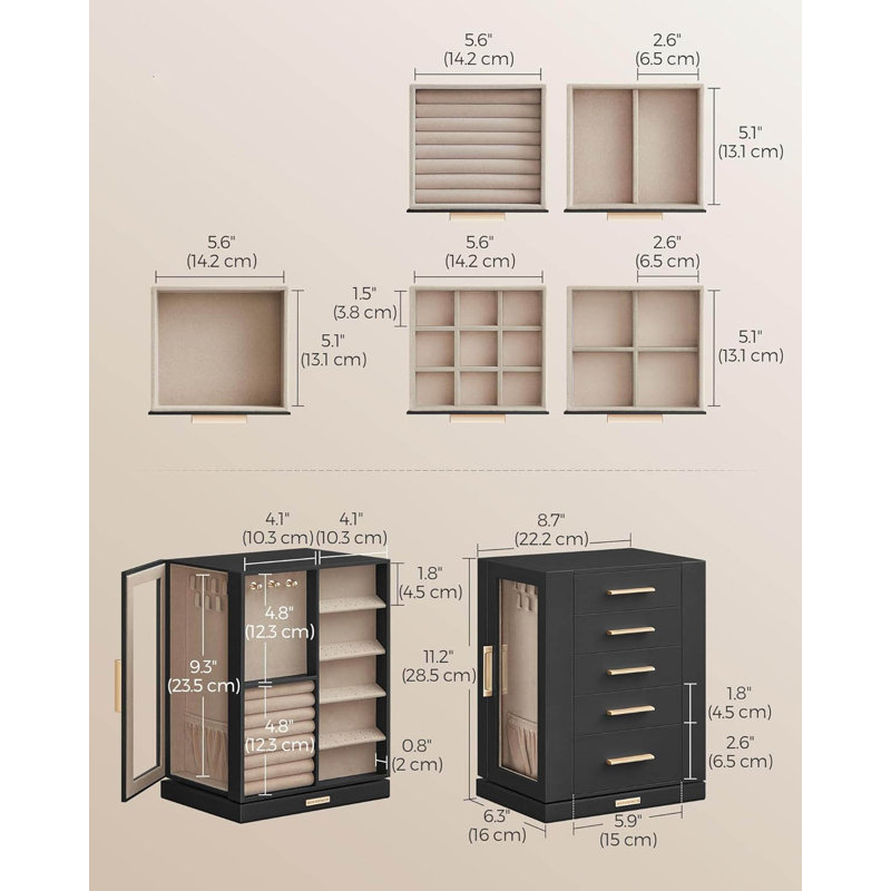 Jewellery Box +, Black