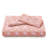 Marina Decoration Girls Toddlers Cute 600 Thread Count Home Bedding Soft Percale 2 Pieces Kids Printed Cotton Duvet Cover Set with Corner Tie and Zipper, Pink Unicorn Rainbow Pattern Twin/Single Size-91343681