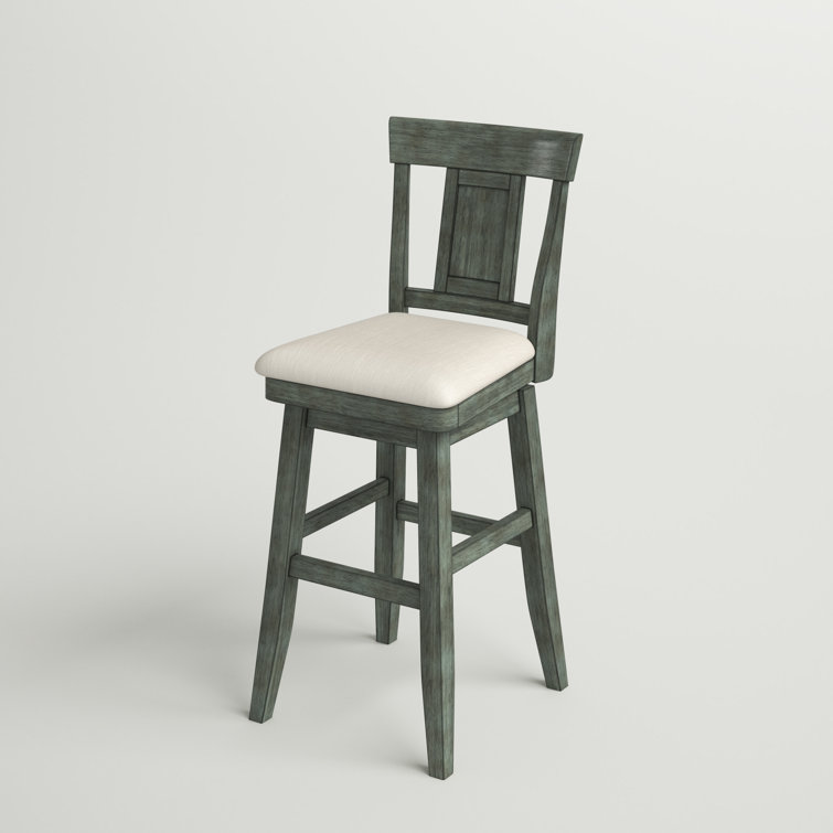 Fortville Swivel Upholstered Counter Stool
