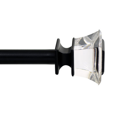 Nagle Adjustable Single Curtain Rod