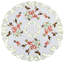 Plateau de table décoratif décoratif avec colibris (rond 34 po)