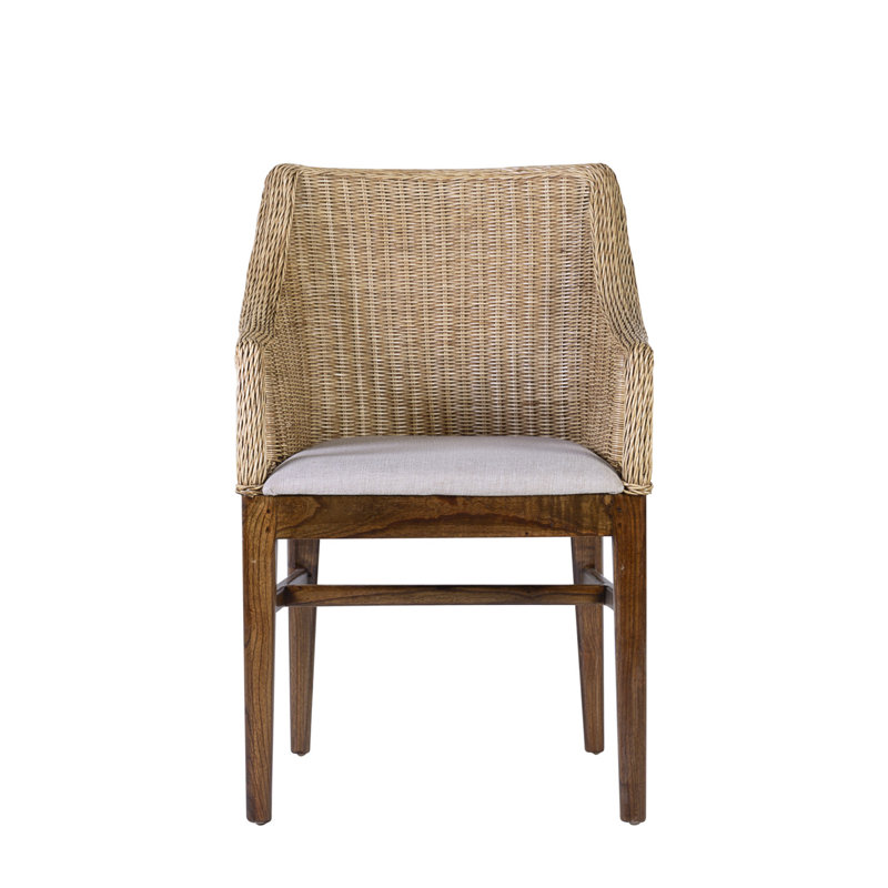 Polyester Armchair in Brown