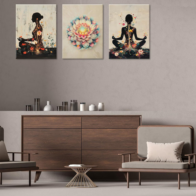 3 Piece Wrapped Canvas Print