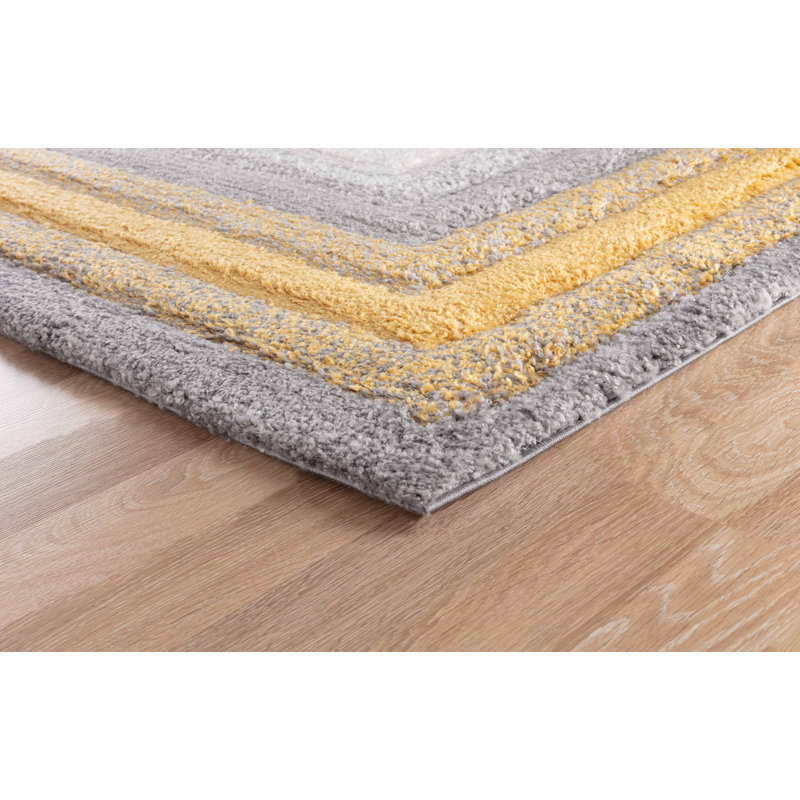 Arnfried Abstract Shag Area Rug, Rectangle 200 x 290cm
