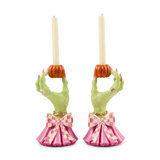 Glam 'O' Ween Hand Candle Holders