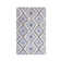 Cairo Geometric Handmade Tufted Cotton/Wool Cerulean/Dark Denim Area Rug