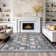 Camilla Traditional Oriental Gray Polyester Area Rug