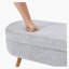 Banc de rangement avec repose-pieds Boucle-1947651479