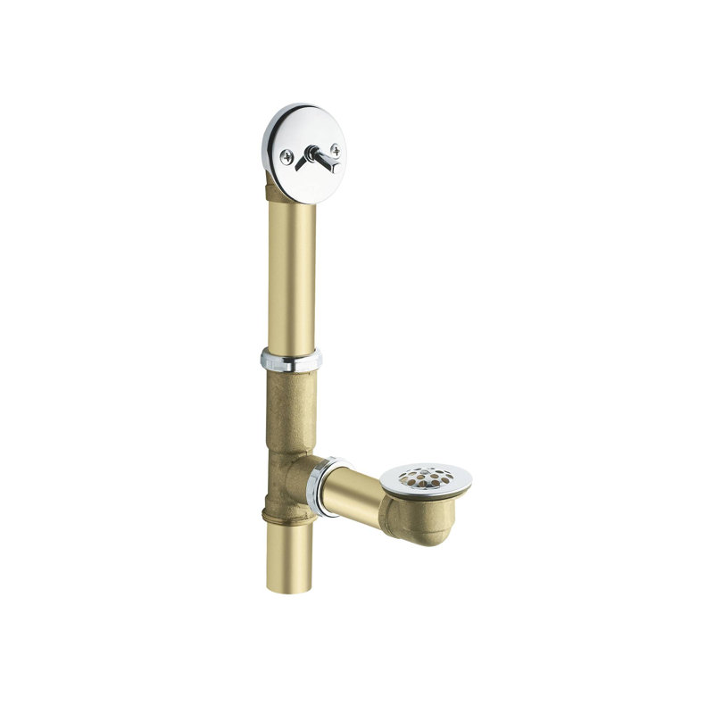 Moen® 1.5" Leg Tub Drain, Platinum