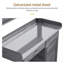 Garden Wood Potting Bench 100% Fir Wood-81833144