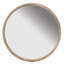 28 "miroir rond en bois, miroir mural pour la salle de bain