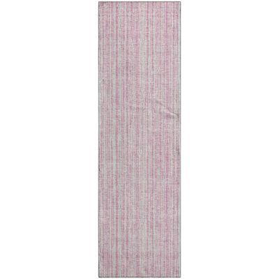 Premium Machine Washable Prisco Pink Rug