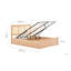Noemi Double (4'6) Storage Bed-95596391