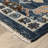 Gowen Traditional Oriental Navy/ Multi Area Rug-181479313